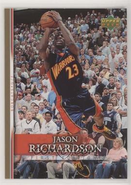 2007-08 Upper Deck First Edition - [Base] - Gold #34 - Jason Richardson