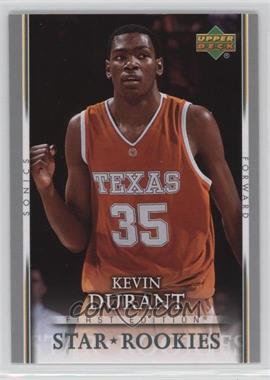 2007-08 Upper Deck First Edition - [Base] #202 - Star Rookies - Kevin Durant