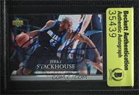 Jerry Stackhouse [BAS Beckett Auth Sticker]