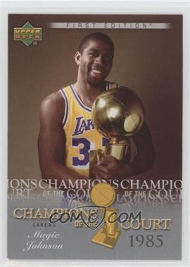 2007-08 Upper Deck First Edition - Champions of the Court #CC-JO - Magic Johnson [EX to NM]