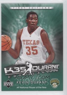 2007-08 Upper Deck First Edition - Kevin Durant Exclusive #KD6 - Kevin Durant