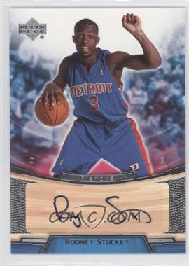 2007-08 Upper Deck NBA Rookie - Box Set Signatures #AC23 - Rodney Stuckey