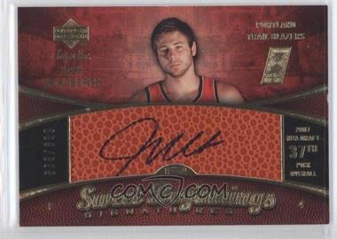 2007-08 Upper Deck Sweet Shot - [Base] #116 - Sweet Beginnings Signatures - Josh McRoberts /699