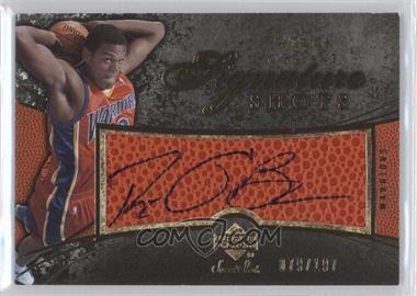 2007-08 Upper Deck Sweet Shot - Signature Shots #SS-PO - Patrick O'Bryant /197