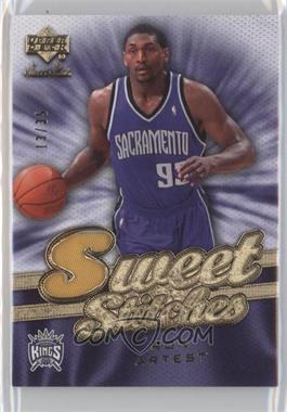 2007-08 Upper Deck Sweet Shot - Sweet Stitches Memorabilia - Patch #ST-AR - Ron Artest /35