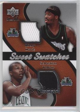 2007-08 Upper Deck Sweet Shot - Sweet Swatches Memorabilia #SW-DT - Sebastian Telfair, Ricky Davis