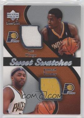 2007-08 Upper Deck Sweet Shot - Sweet Swatches Memorabilia #SW-TD - Jamaal Tinsley, Ike Diogu