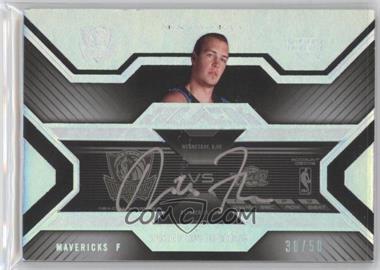 2007-08 Upper Deck UD Black - Ticket Autograph #TA-NF - Nick Fazekas /50