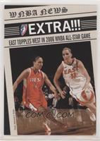 East Topples West in 2006 WNBA All-Star Game (Katie Douglas)