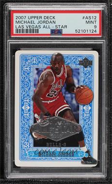 2007 Upper Deck Las Vegas All-Star - [Base] #AS12 - Michael Jordan [PSA 9 MINT]