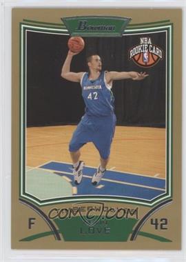 2008-09 Bowman Draft Picks & Stars - [Base] - Gold #115 - NBA Rookie Card - Kevin Love /50