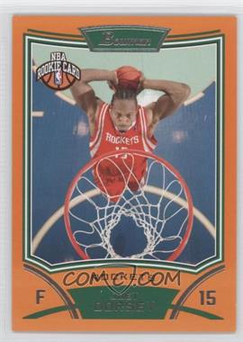 2008-09 Bowman Draft Picks & Stars - [Base] - Orange #137 - NBA Rookie Card - Joey Dorsey /299