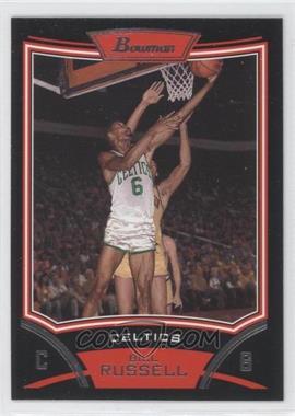 2008-09 Bowman Draft Picks & Stars - [Base] #106 - Bill Russell