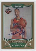 NBA Rookie Card Autograph - Anthony Randolph #/25