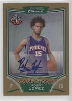 NBA Rookie Card Autograph - Robin Lopez #/25