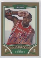 NBA Rookie Card Autograph - Joey Dorsey #/25