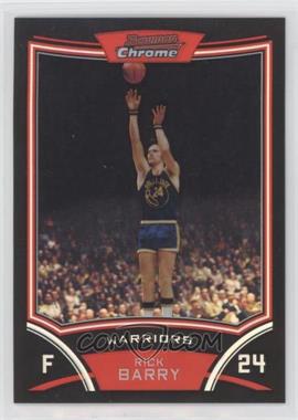 2008-09 Bowman Draft Picks & Stars - Chrome - Refractor #102 - Rick Barry /499