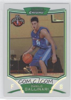 2008-09 Bowman Draft Picks & Stars - Chrome - Refractor #116 - NBA Rookie Card - Danilo Gallinari /499