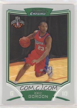 2008-09 Bowman Draft Picks & Stars - Chrome - Refractor #117 - NBA Rookie Card - Eric Gordon /499
