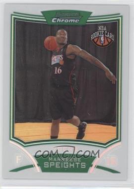 2008-09 Bowman Draft Picks & Stars - Chrome - Refractor #125 - NBA Rookie Card - Marreese Speights /499