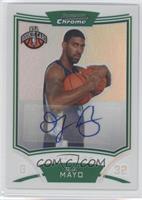 NBA Rookie Card Autograph - O.J. Mayo #/50