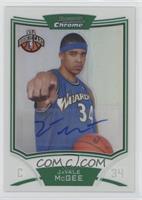 NBA Rookie Card Autograph - JaVale McGee #/50