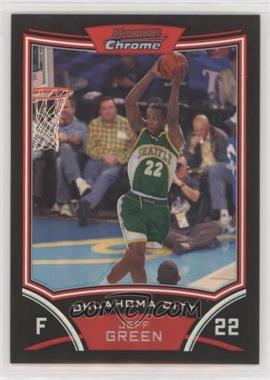 2008-09 Bowman Draft Picks & Stars - Chrome - Refractor #27 - Jeff Green /499