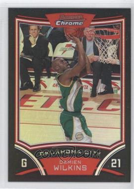 2008-09 Bowman Draft Picks & Stars - Chrome - Refractor #83 - Damien Wilkins /499