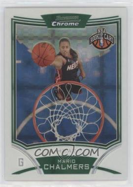 2008-09 Bowman Draft Picks & Stars - Chrome - X-Fractor #138 - NBA Rookie Card - Mario Chalmers /299