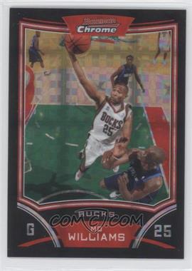 2008-09 Bowman Draft Picks & Stars - Chrome - X-Fractor #43 - Mo Williams /299