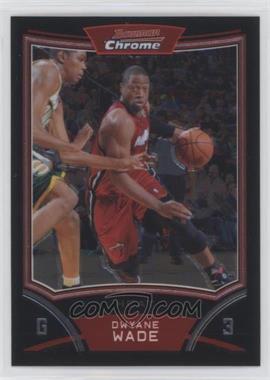 2008-09 Bowman Draft Picks & Stars - Chrome #100 - Dwyane Wade