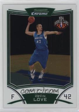 2008-09 Bowman Draft Picks & Stars - Chrome #115 - NBA Rookie Card - Kevin Love