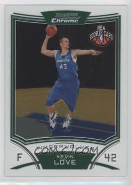 2008-09 Bowman Draft Picks & Stars - Chrome #115 - NBA Rookie Card - Kevin Love