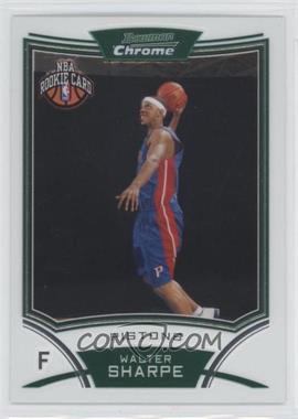 2008-09 Bowman Draft Picks & Stars - Chrome #145 - NBA Rookie Card - Walter Sharpe