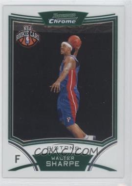 2008-09 Bowman Draft Picks & Stars - Chrome #145 - NBA Rookie Card - Walter Sharpe