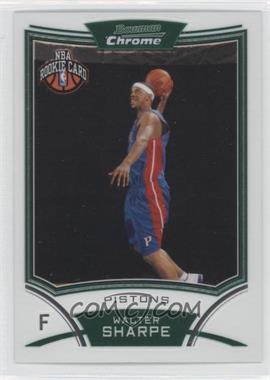 2008-09 Bowman Draft Picks & Stars - Chrome #145 - NBA Rookie Card - Walter Sharpe