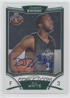 NBA Rookie Card Autograph - D.J. White