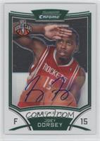 NBA Rookie Card Autograph - Joey Dorsey