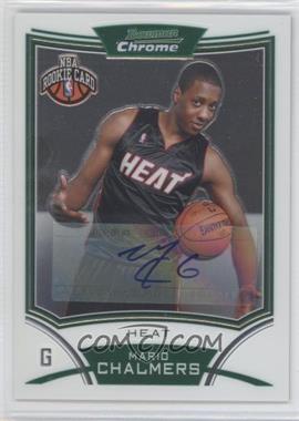 2008-09 Bowman Draft Picks & Stars - Chrome #175 - NBA Rookie Card Autograph - Mario Chalmers