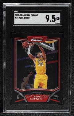 2008-09 Bowman Draft Picks & Stars - Chrome #24 - Kobe Bryant [SGC 9.5 Mint+]