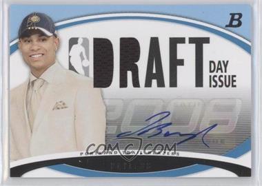 2008-09 Bowman Draft Picks & Stars - Draft Day Issue Relic Autographs - Blue #DDIA-JB - Jerryd Bayless /50