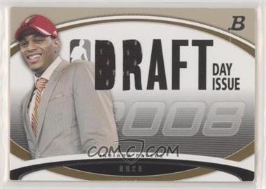 2008-09 Bowman Draft Picks & Stars - Draft Day Issue Relics - Gold #DDIR-BR - Brandon Rush /10