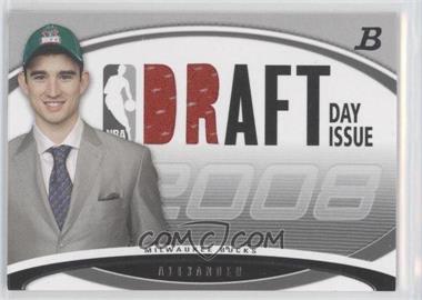 2008-09 Bowman Draft Picks & Stars - Draft Day Issue Relics #DDIR-JA - Joe Alexander /399