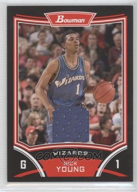 2008-09 Bowman Draft Picks & Stars - Retail Relics #BSRNY - Nick Young