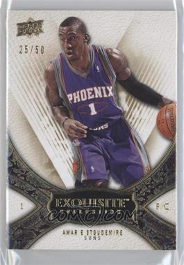 2008-09 Exquisite Collection - [Base] - Gold #15 - Amar'e Stoudemire /50