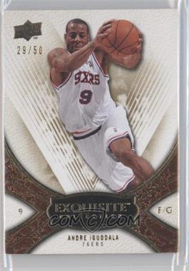 2008-09 Exquisite Collection - [Base] - Gold #43 - Andre Iguodala /50