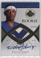 Rookie Autograph Patch - Walter Sharpe #/42