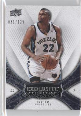 2008-09 Exquisite Collection - [Base] #54 - Rudy Gay /125