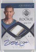 Rookie Autograph Patch - JaVale McGee #/225