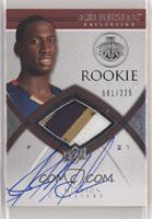 Rookie Autograph Patch - J.J. Hickson #/225